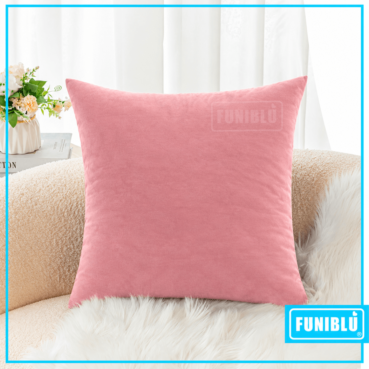 FUNDA FELPA LISA 45X4512