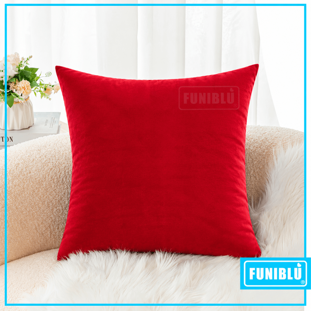 FUNDA FELPA LISA 45X4515