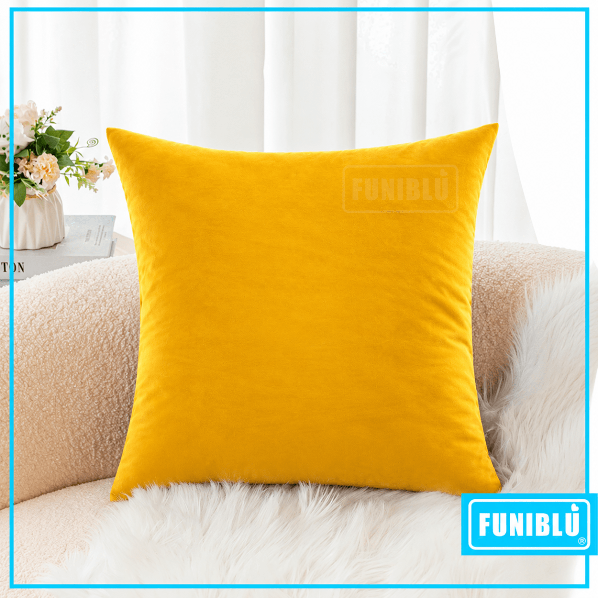 FUNDA FELPA LISA 45X4514