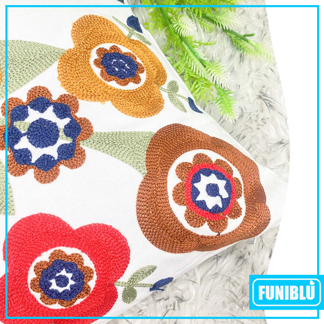 FUNDA BORDADA 45X4511