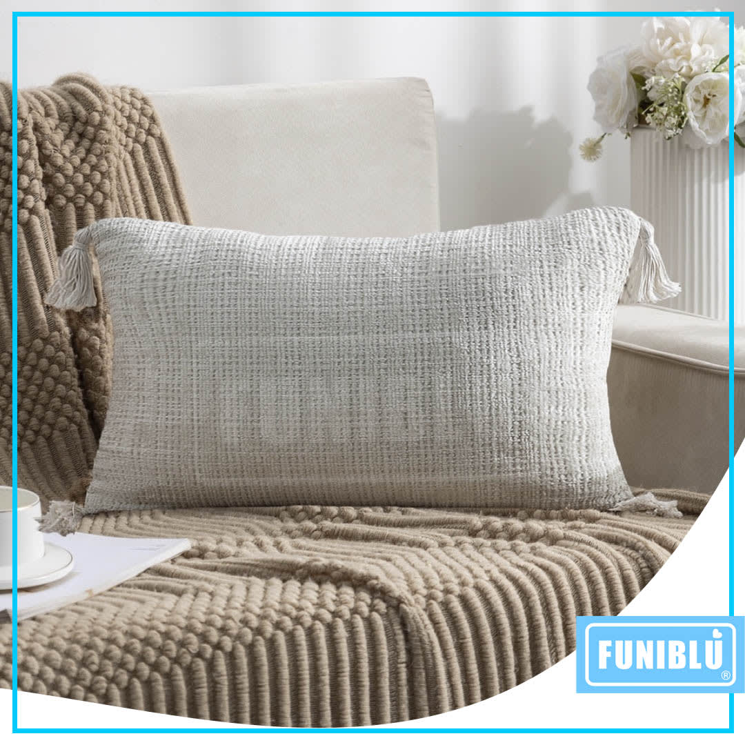 FUNDA CHENILLE POMPON 30X502