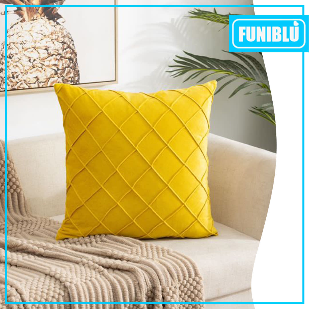 FUNDA FELPA ROMBOS 45X4511