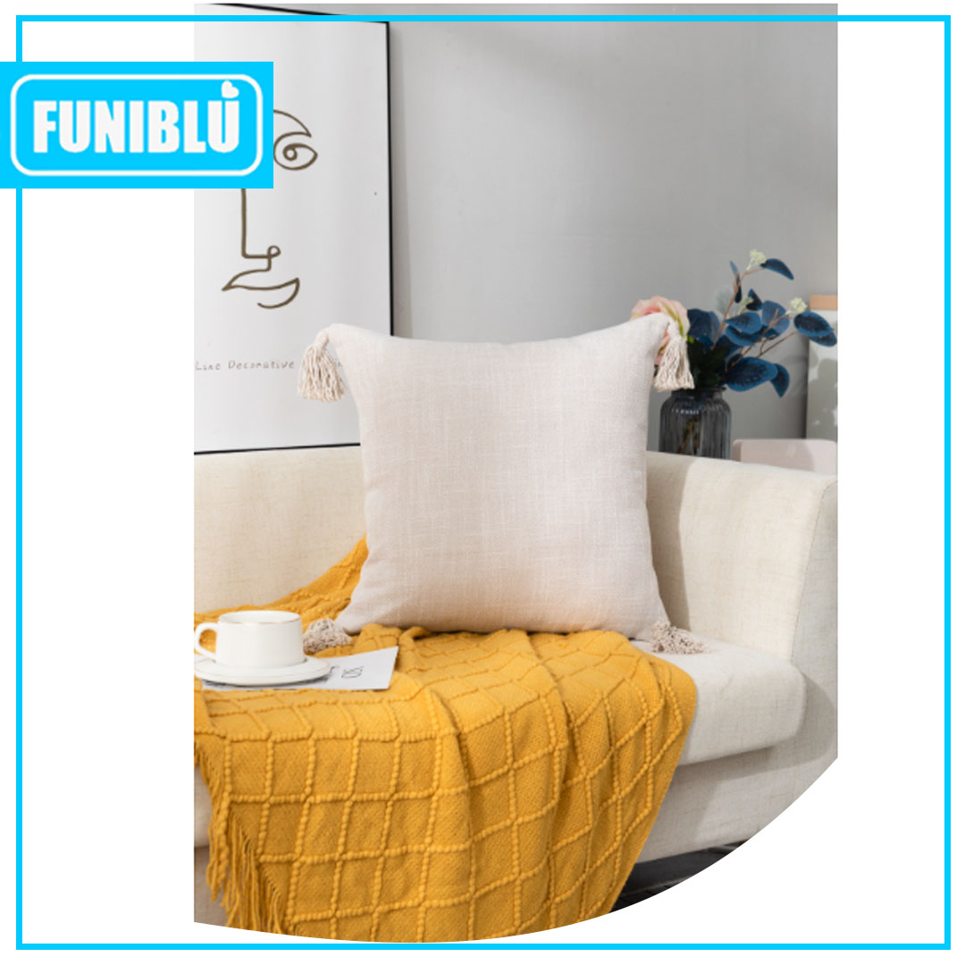 FUNDA LINO POMPON 45X453