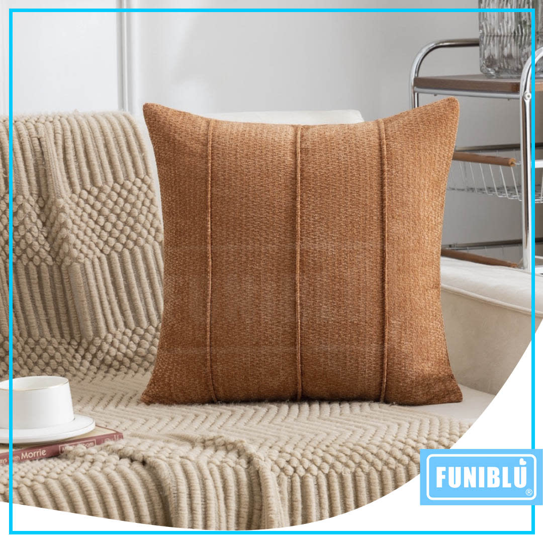 FUNDA CHENILLE PLISADA 45X453