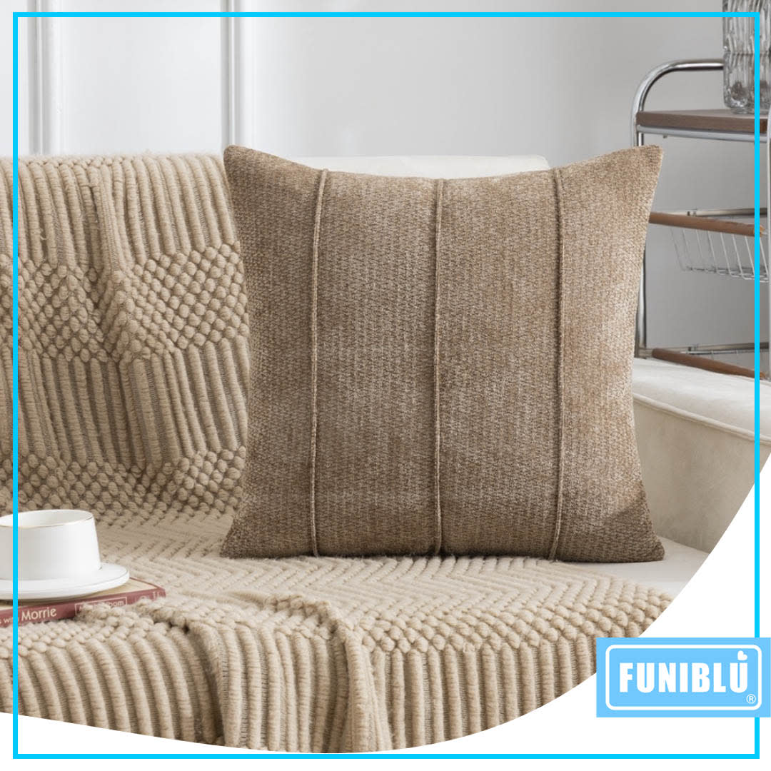 FUNDA CHENILLE PLISADA 45X454