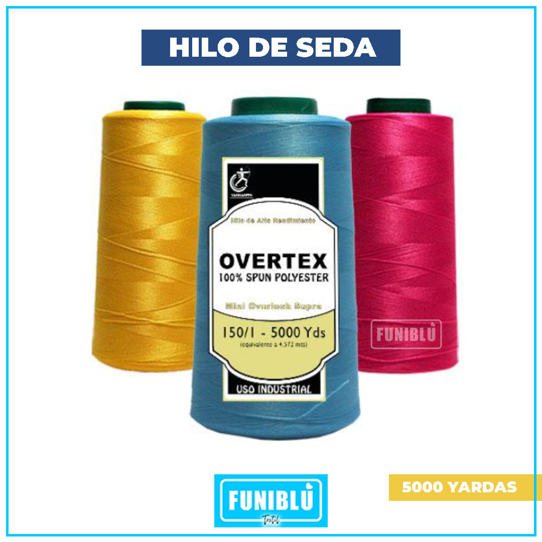 HILO DE SEDA 150/1 (Overlock) 5.000 YARDAS1