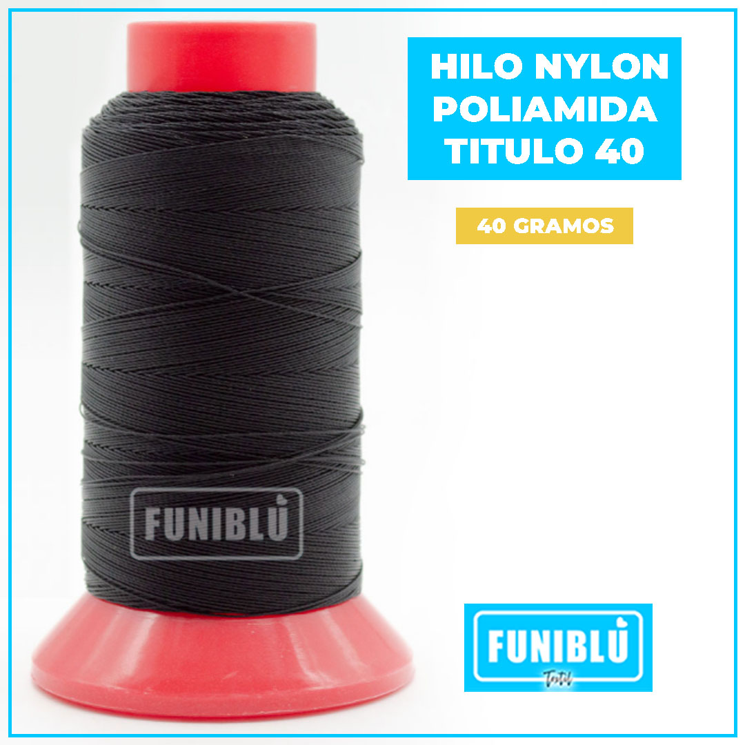 HILO NYLON POLIAMIDA SAMURAI TITULO 40 - 40Gr2