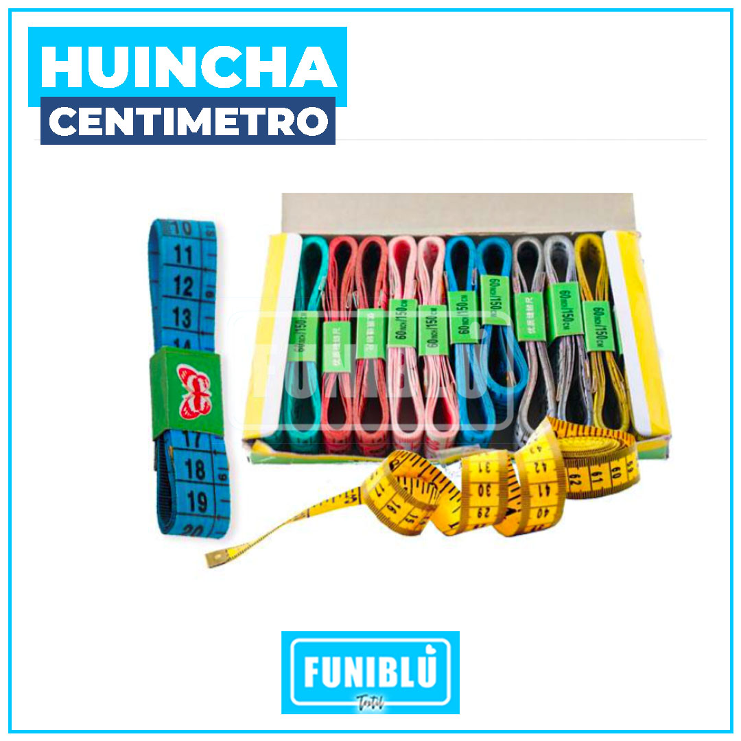 HUINCHA/CENTIMETRO COSTURERA 100CM2