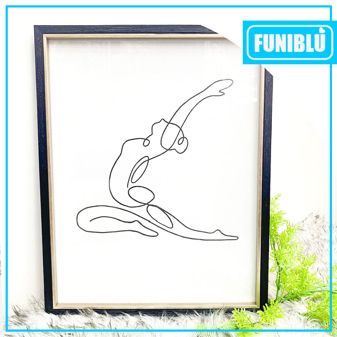 SET CUADROS SILUETA 35,5x46cm1