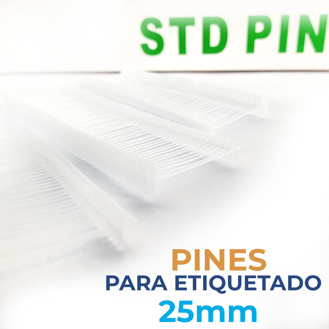 PINES DE ETIQUETADO CAJA 3000 UND2