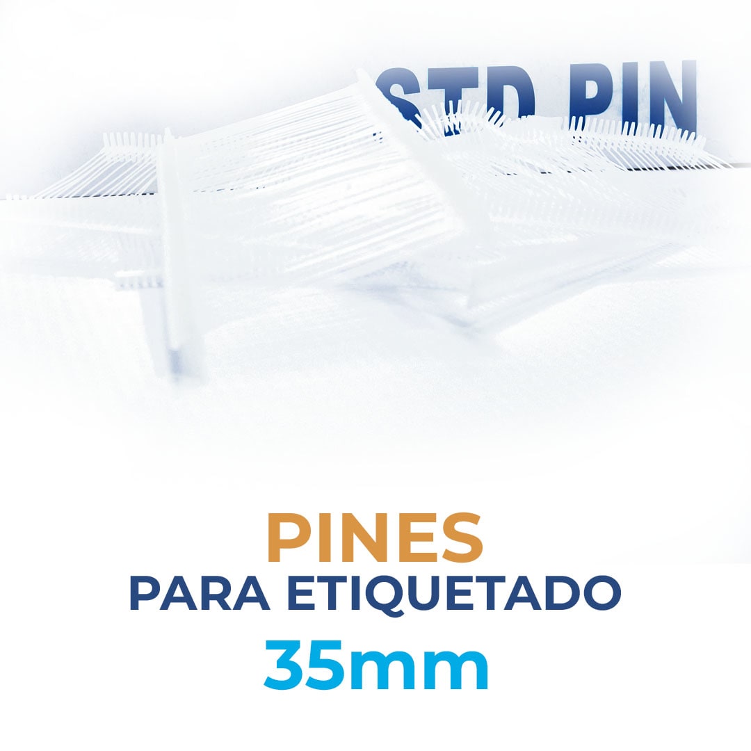 PINES DE ETIQUETADO CAJA 3000 UND3