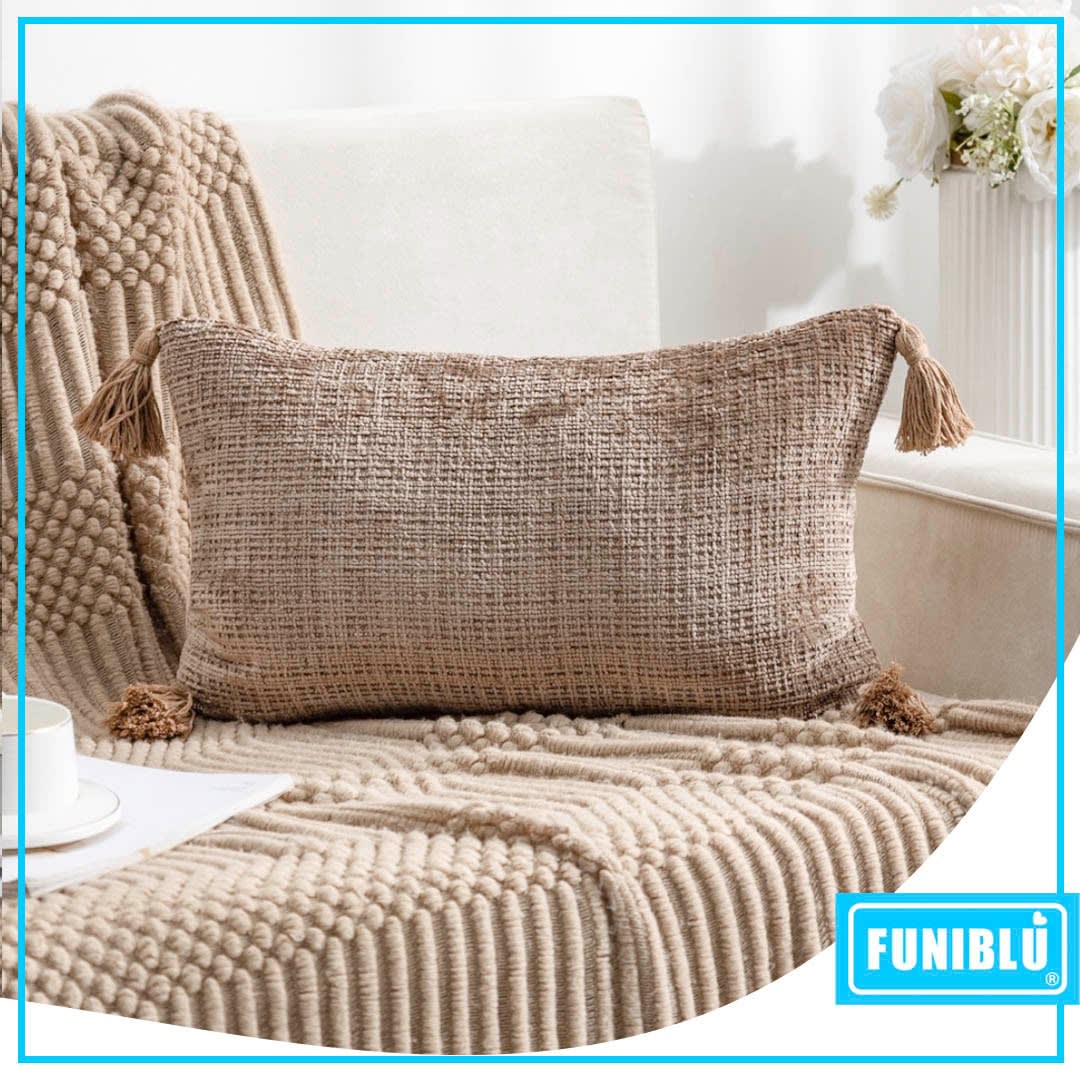 FUNDA CHENILLE POMPON 30X504