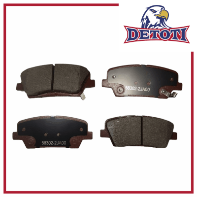 PASTILLA DE FRENO TRASERA HYUNDAI EQUUS-GENESIS 2009 DETOTI