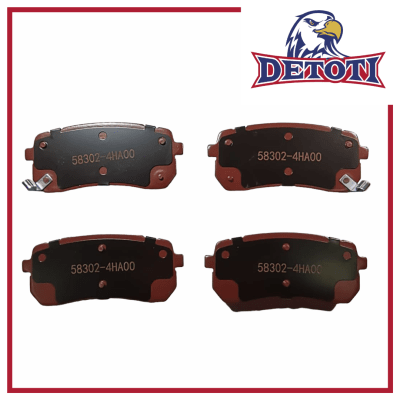 PASTILLA DE FRENO TRASERA PARA HYUNDAI H-1 2007-2014 DETOTI1