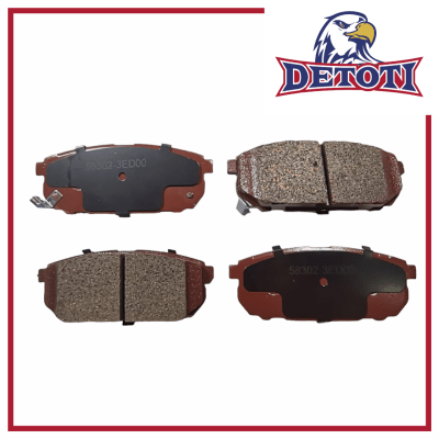 PASTILLA DE FRENO TRASERA PARA KIA SORENTO 2006-2009 DETOTI