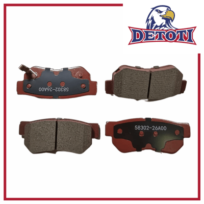 PASTILLA DE FRENO TRASERA HYUNDAI SANTA FE 2001-2006 DETOTI3