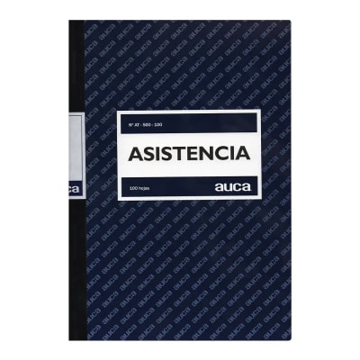 LIBRO DE ASISTENCIA 100 HOJAS