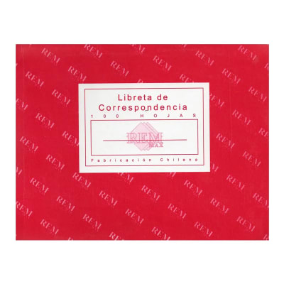 LIBRO  DE CORRESPONDENCIA