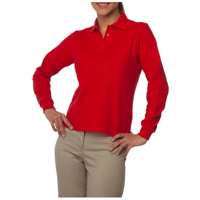 POLERA PIQUE MANGA LARGA DAMA1