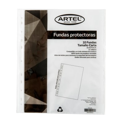 FUNDA PARA ARCHIVO 10 UNIDADES