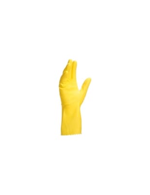 PAR DE GUANTES DE LATEX AMARILLO