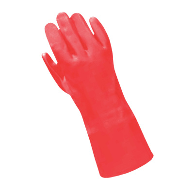 GUANTES DE GOMA ANTICORTE LARGO PVC1