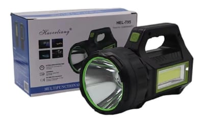 LINTERNA LED RECARGABLE LARGO ALCANCE 600 METROS1