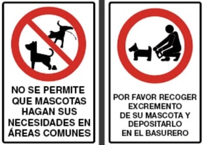 SEÑAL EN METAL GALVANIZADO