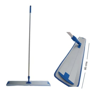 MOPA PLANA GIRATORIA DE MICROFIBRA 80