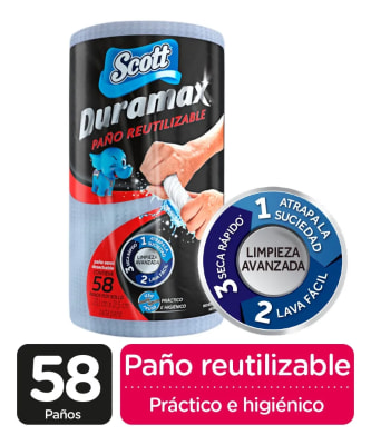 ROLLO PAÑO REUTILIZABLE DURAMAX