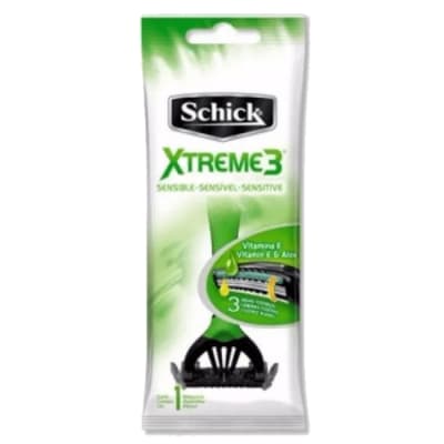 MAQUINA DE AFEITAR SHICK EXTREME3 SENSIBLE1