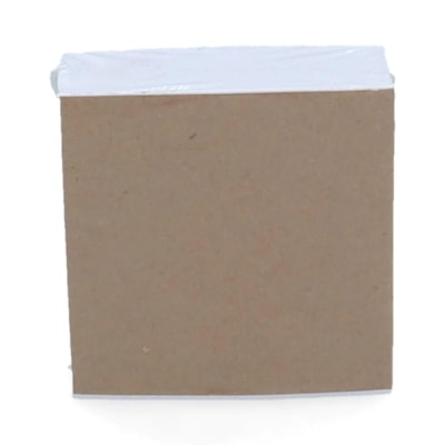 TACO NOTA CUADRADO BLANCO 9X91