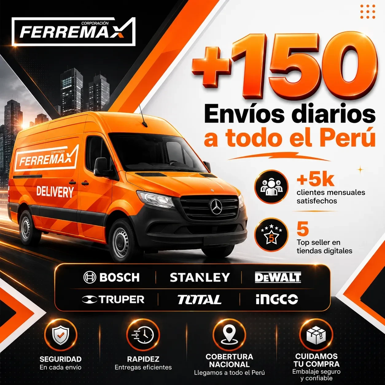 Envíos, Lima y Provincias
