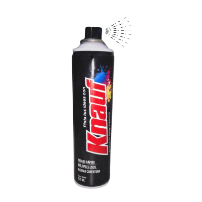 Spray Negro Brillante 375 ml Knauf