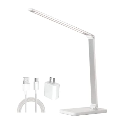 Lampara de escritorio led con cargador inalámbrico Home Light