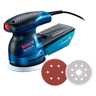 Lijadora Excéntrica Bosch Gex 125-1 Ae 250 Watts