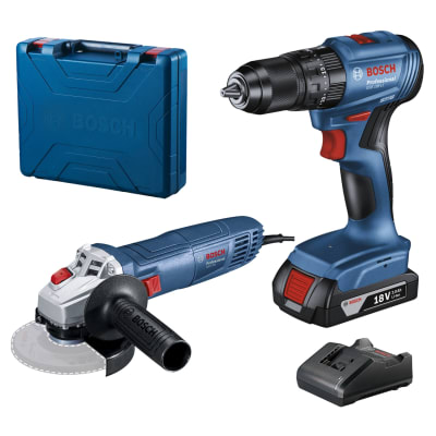 Amoladora 710W + Taladro Percutor 1/2