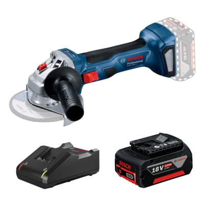 Amoladora Angular 18V GWS 180 LI + 1bat + 1carg Bosch1