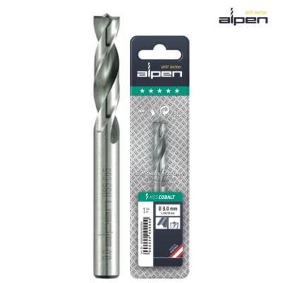 Broca HSS cobalto 1/4