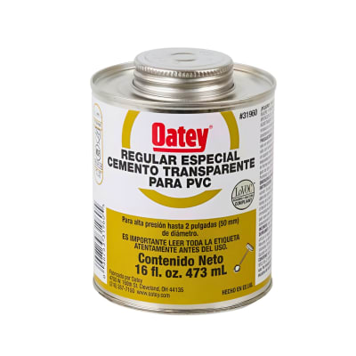Cemento PVC Regular 4 Onz (Dorado) OATEY