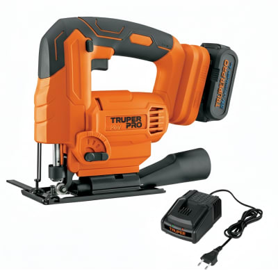 Sierra Caladora 20V + 1 Bateria 4Ah + Cargador Truper1