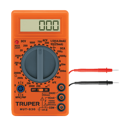 Multimetro Digital Multitester Truper