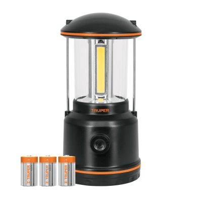 linterna farol led para campamento 550lm Truper
