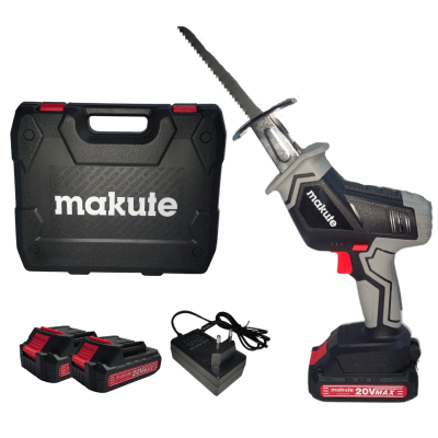Sierra sable inalámbrico 20V Incluye cargador y bateria Makute