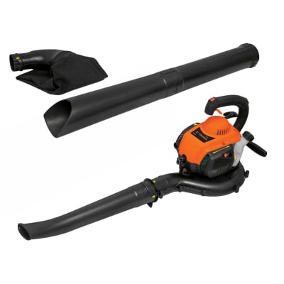 Sopladora Aspiradora con motor de 26 cc a gasolina Truper