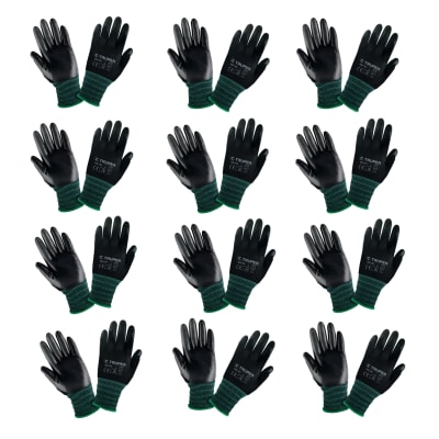 Guantes de Nylon de nitrilo talla M 12 unidades Truper1