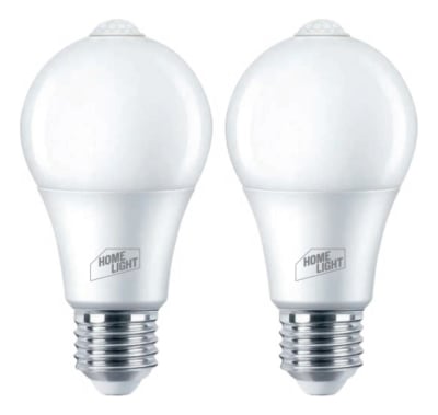 Combo De Foco Led Sensor Movimiento 9w Luz Blanca X2 Unidad1