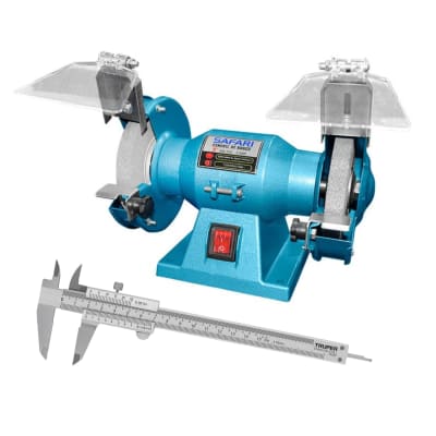 Calibrador Vernier 6'' Truper +Esmeril de Banco 5