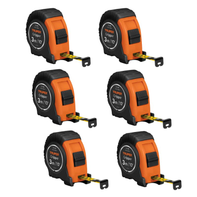 Wincha gripper 3 metros pack 6 unidades Truper1