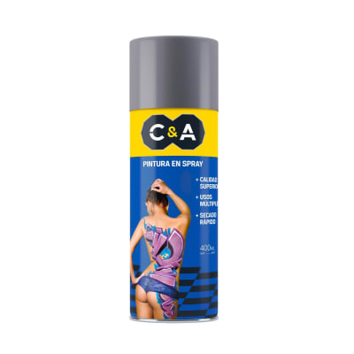 Spray Anticorrosivo Gris 400 Ml C&a